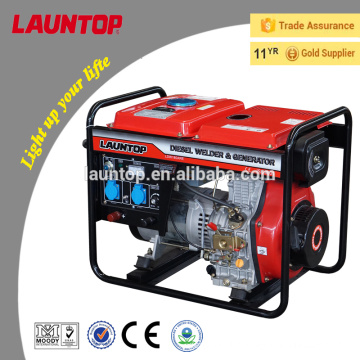 4.6kw portable diesel welding machine with 10.0hp engine